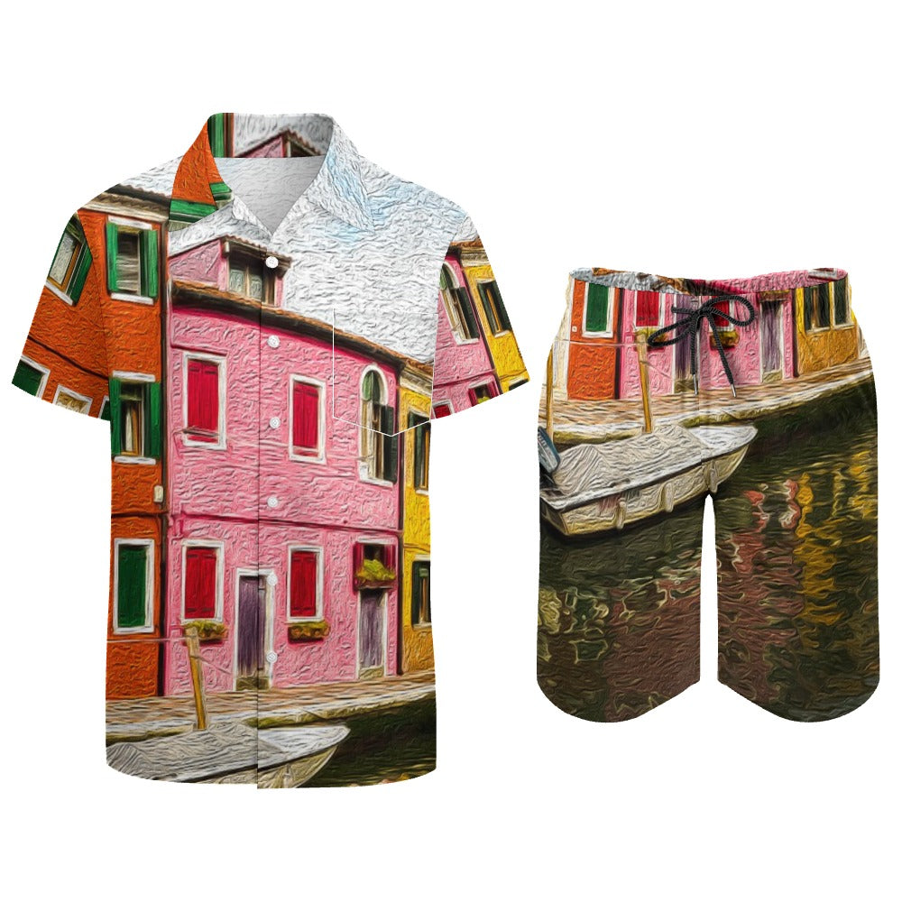 Leisure Beach Suit Michael's Fine Art Burano Collection Series 1