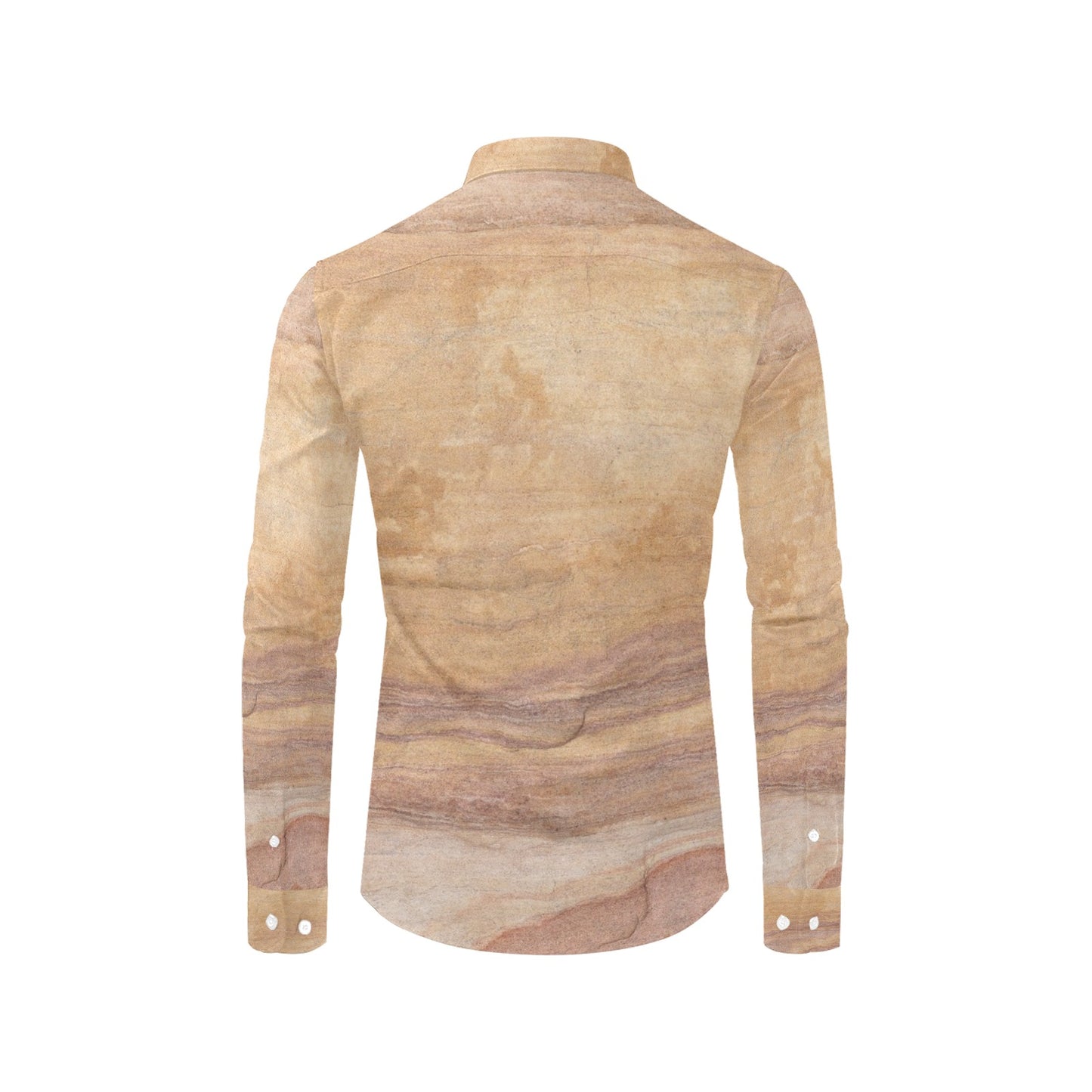 Michael's Fine Art Desert Collection Series 1 Men's All Over Print Long Sleeve Shirt(Model T61)